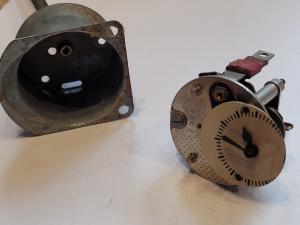 Picture 8 – clock mechanism and case