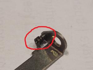 Picture 28 – unmodified connecting bracket